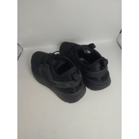 Youth Puma Sneakers Size 2C Black - Picture 4 of 6